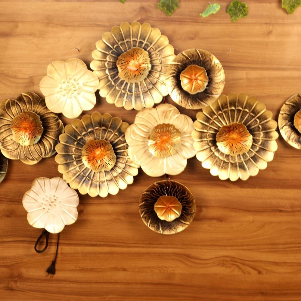 Metal Flower Wall Art - Image 2