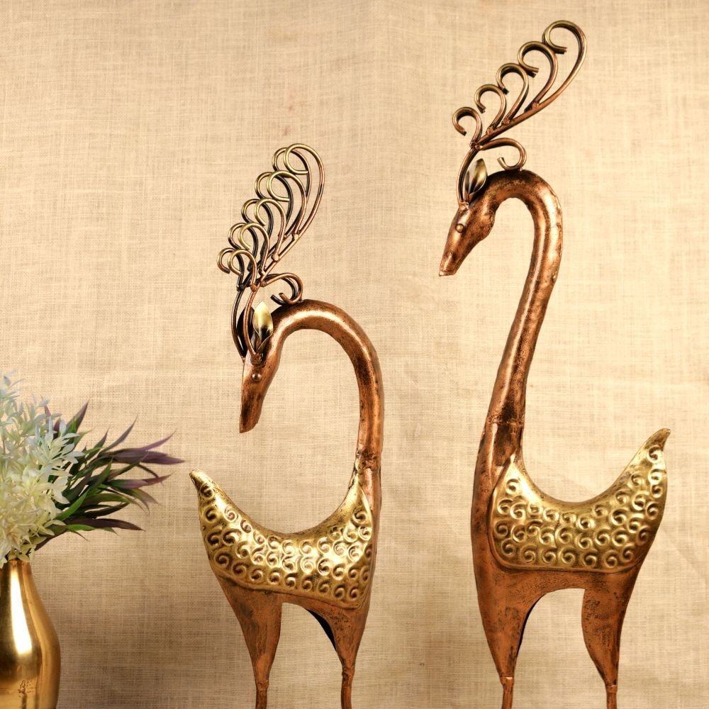 Iron Deer Sculptures - Image 3