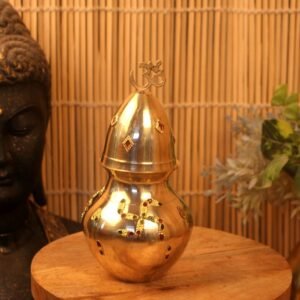 Auspicious Metal Swastik Kalash