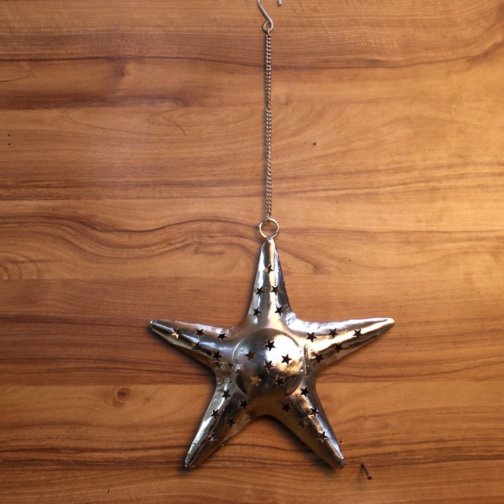 Iron Nickle Tea Light Star - Image 3