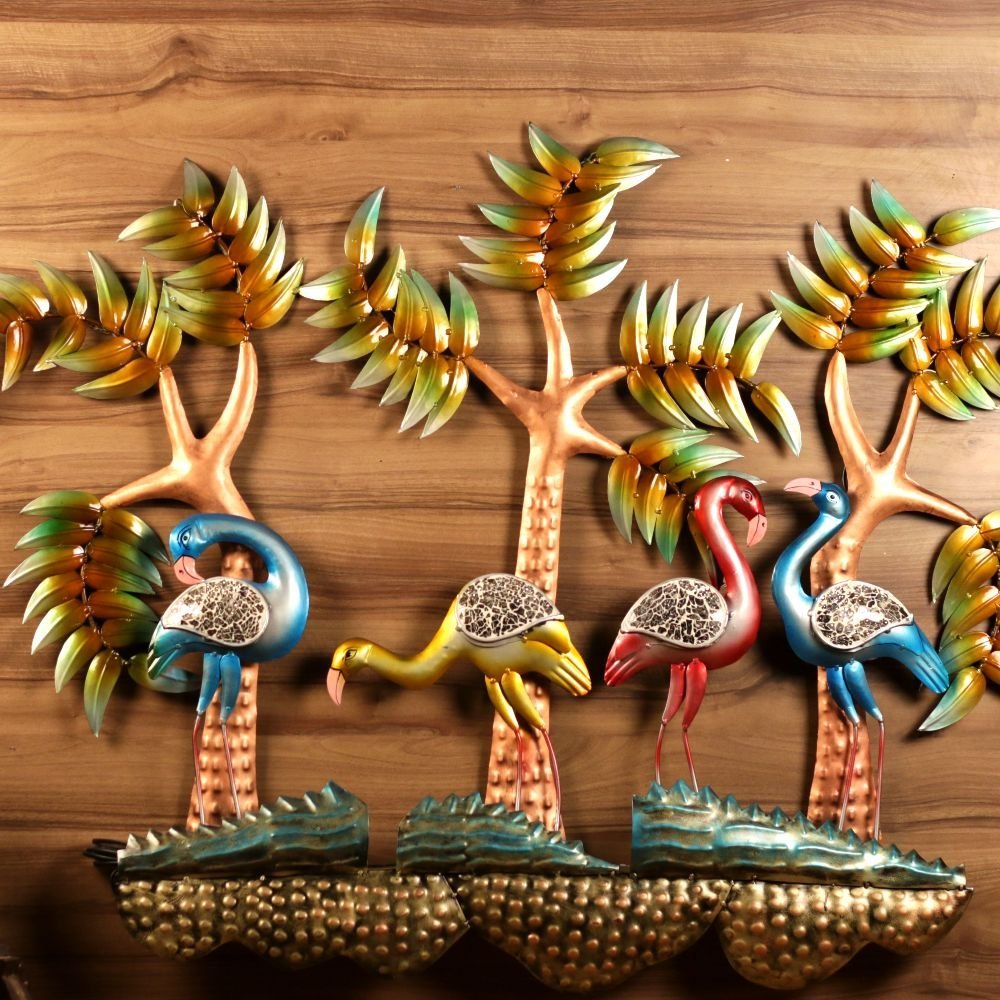 Iron Flamingo Wall Art - Image 2