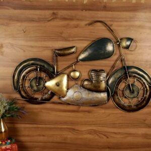 Iron Motorcycle Wall Art
