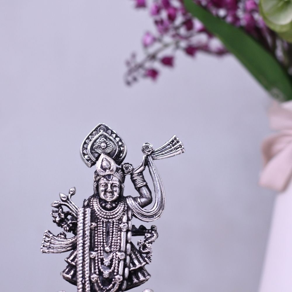 Brass Shri Nath Ji - Image 3