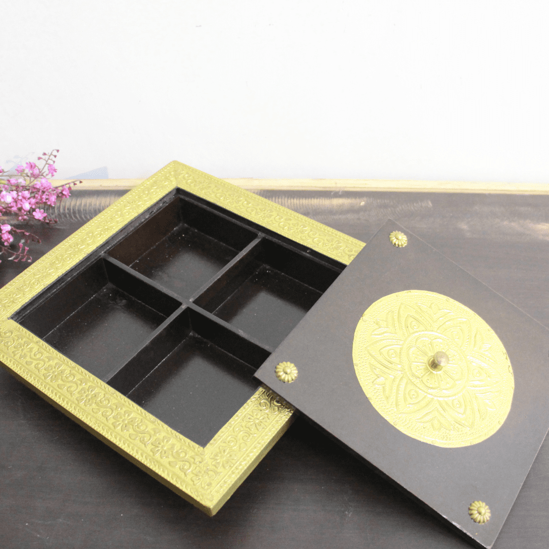 Brass Dryfruit Box - Image 4