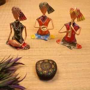 Iron Musician Figurines
