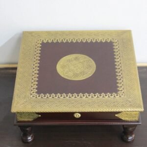 20X20 Brass Chowki