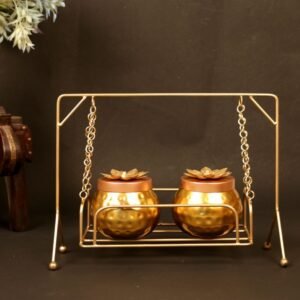 Brass Jhula Spice Rack