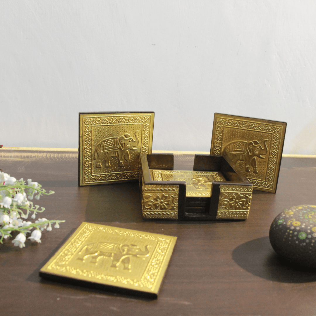 Brass T-Coster - Image 3