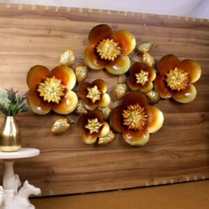 Metal Flower Wall Art