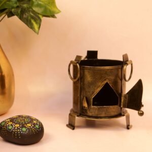 Iron Planter with Unique Design