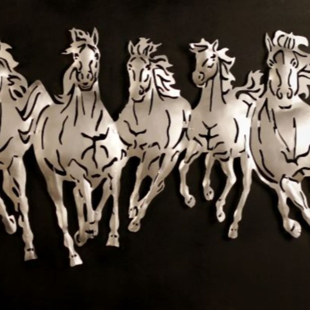 Iron Horse Wall Art - Image 2