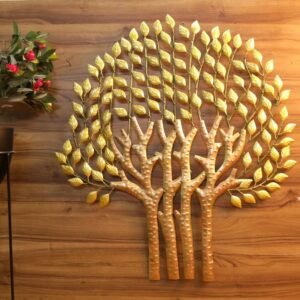 Golden Tree Wall Art