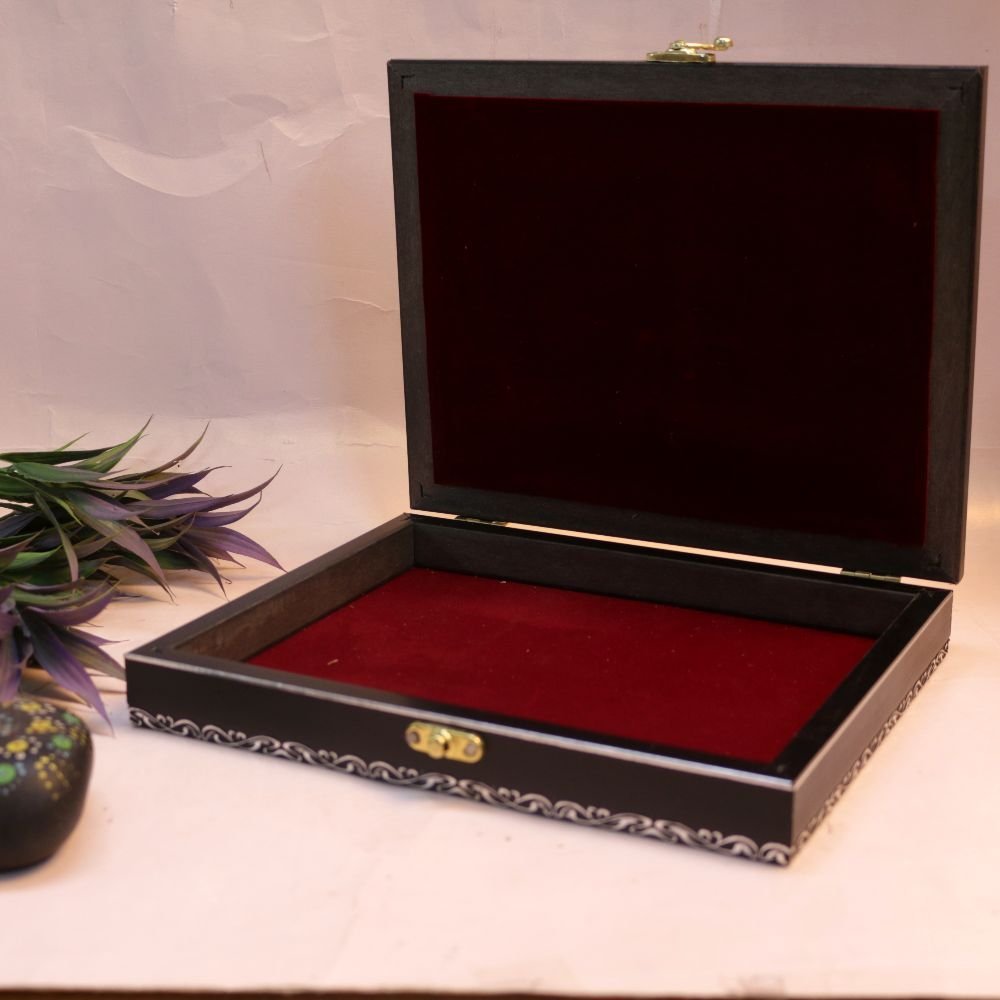 WOODEN MARBLE TILE BOX 10X8 - Image 4