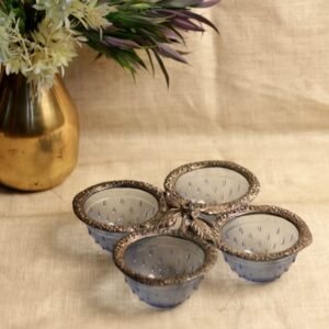 METAL SILVER FOUR BOWL PC
