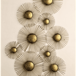 Metal Sunburst Wall Art