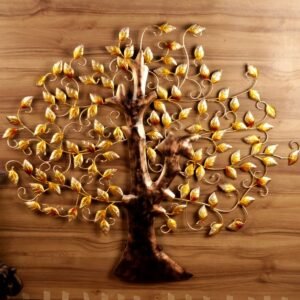 Golden Tree of Life Wall Art