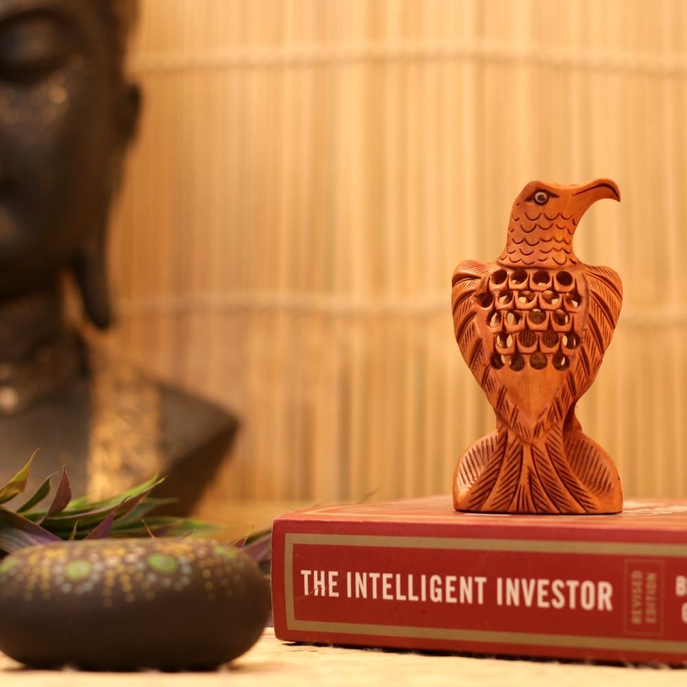 WOODEN HANDICRAFTED NETED EAGLE 4 INCH - Image 5
