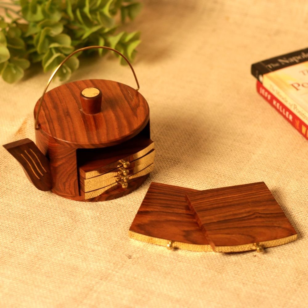 KETTLE COASTER SET OF 6 - Image 5
