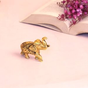 Small Metal Langda Elephant