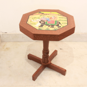 Painted Peg Table 15″