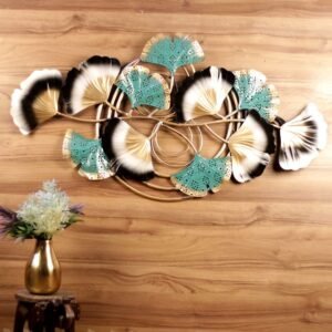 Iron Ginkgo Leaf Wall Art