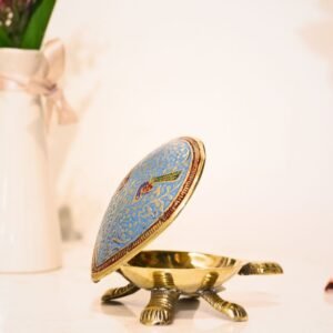 Brass openable Tortoise 6”