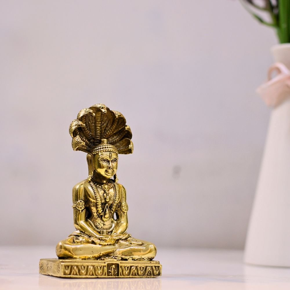 Auspicious Brass Naga Deity Idol (Serpent Hood) | Home Temple God Idols & Religious Gift - Image 3
