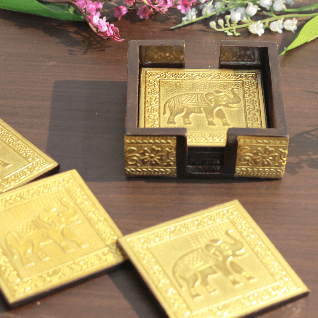 Brass T-Coster - Image 4