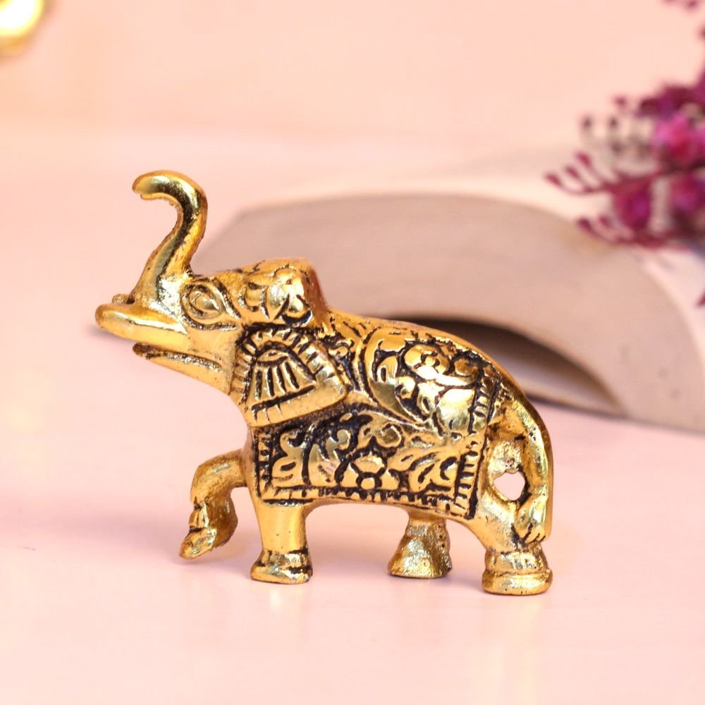 Small Metal Langda Elephant - Image 3
