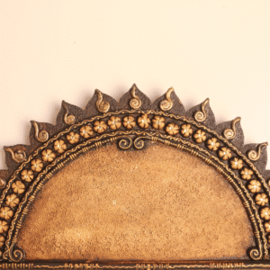 Wooden Key Holder with Sun Design