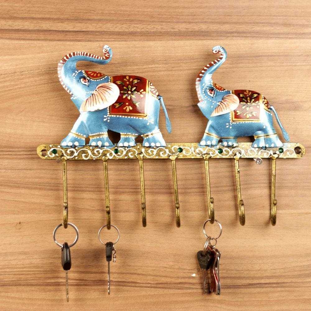 Elephant Wall Mounted Key Holder - Image 3