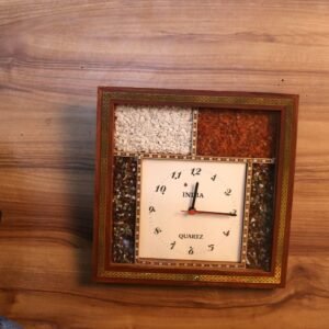 MOTA GEMSTONE WALL CLOCK 5 COLUMNS