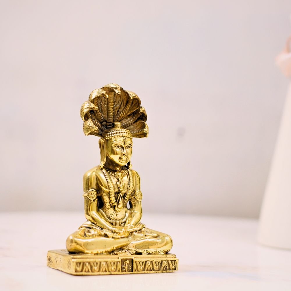 Auspicious Brass Naga Deity Idol (Serpent Hood) | Home Temple God Idols & Religious Gift - Image 2