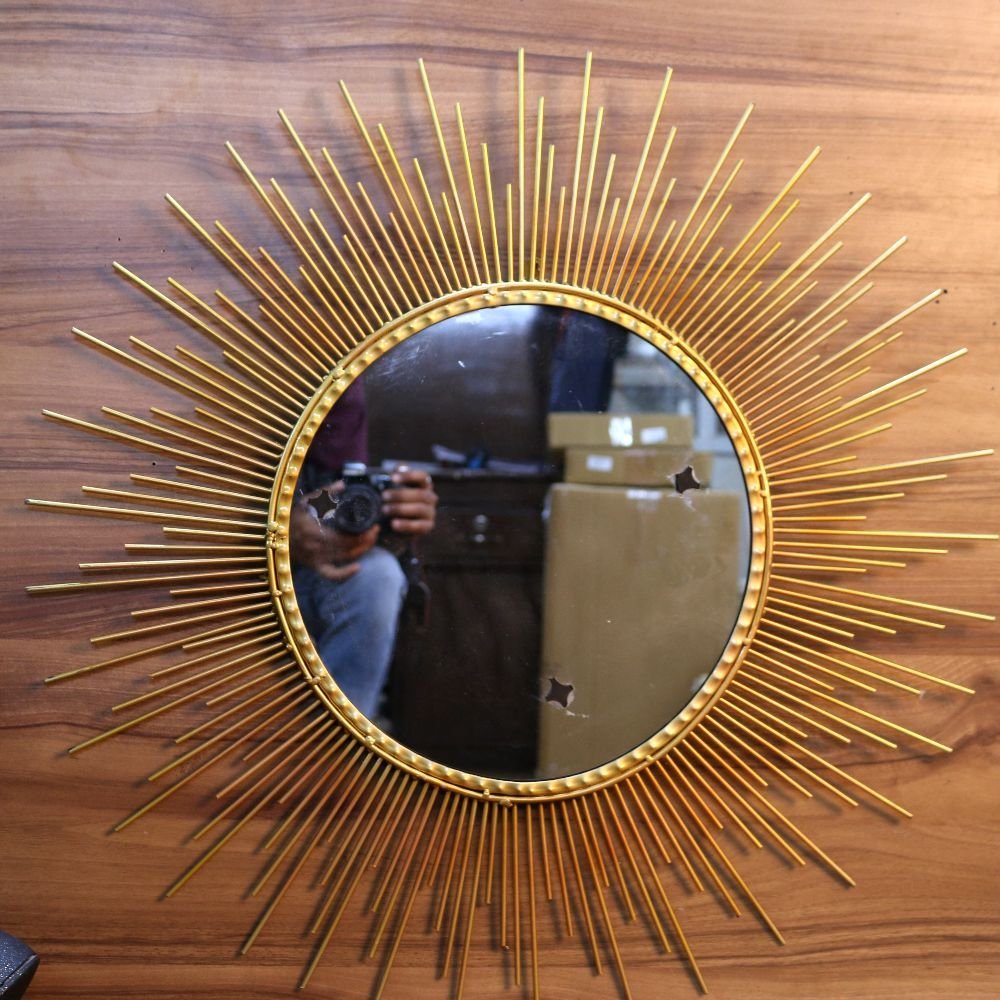 IRON SUN WALL MIRROR - Image 4