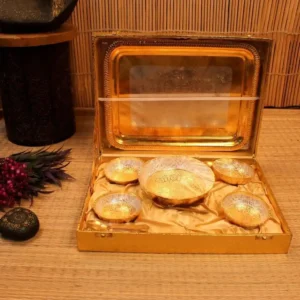 German Silver Capsul Set Of 8