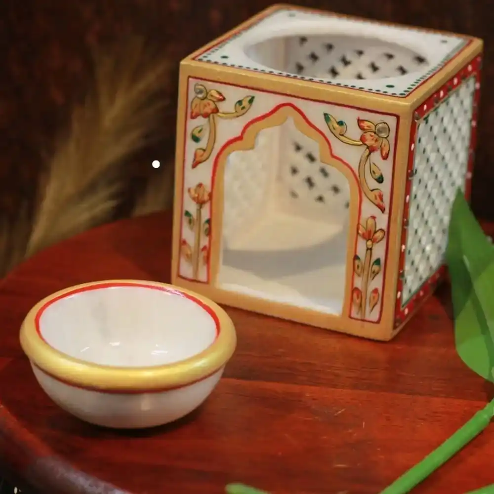 Marble Aroma Candle - Image 5