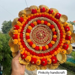 Gota Pompom Rangoli