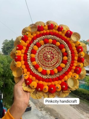 Gota Pompom Rangoli