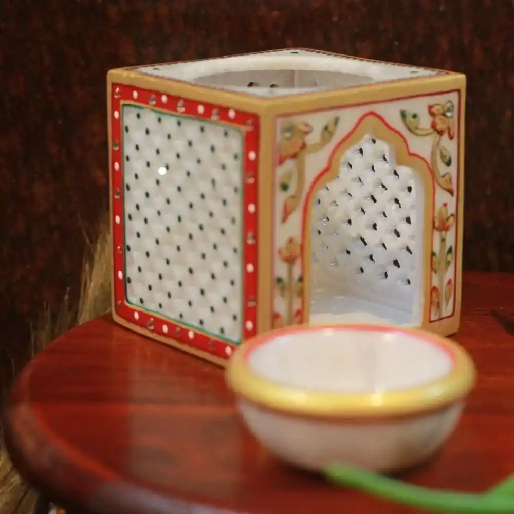Marble Aroma Candle - Image 2