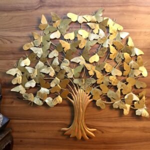 IRON WALL DECOR BUTERFLY TREE BIG – 1037