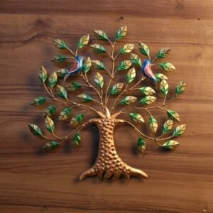 Metal Tree Wall Art with Birds