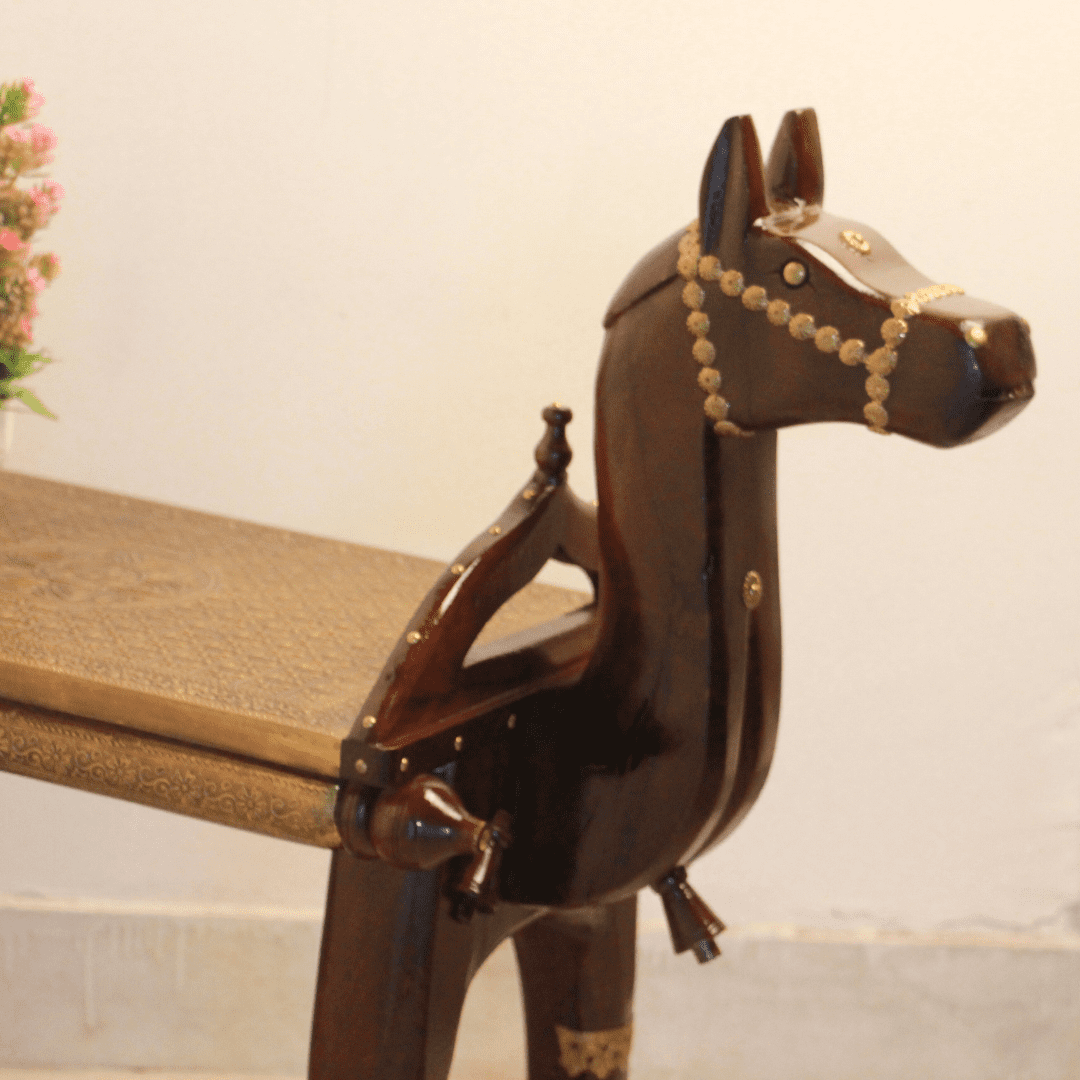 Brass Camel Bench Med. - Image 5