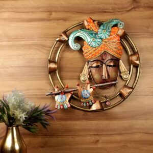 Iron Krishna Wall Art