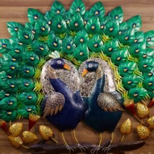Peacock Couple Wall Art