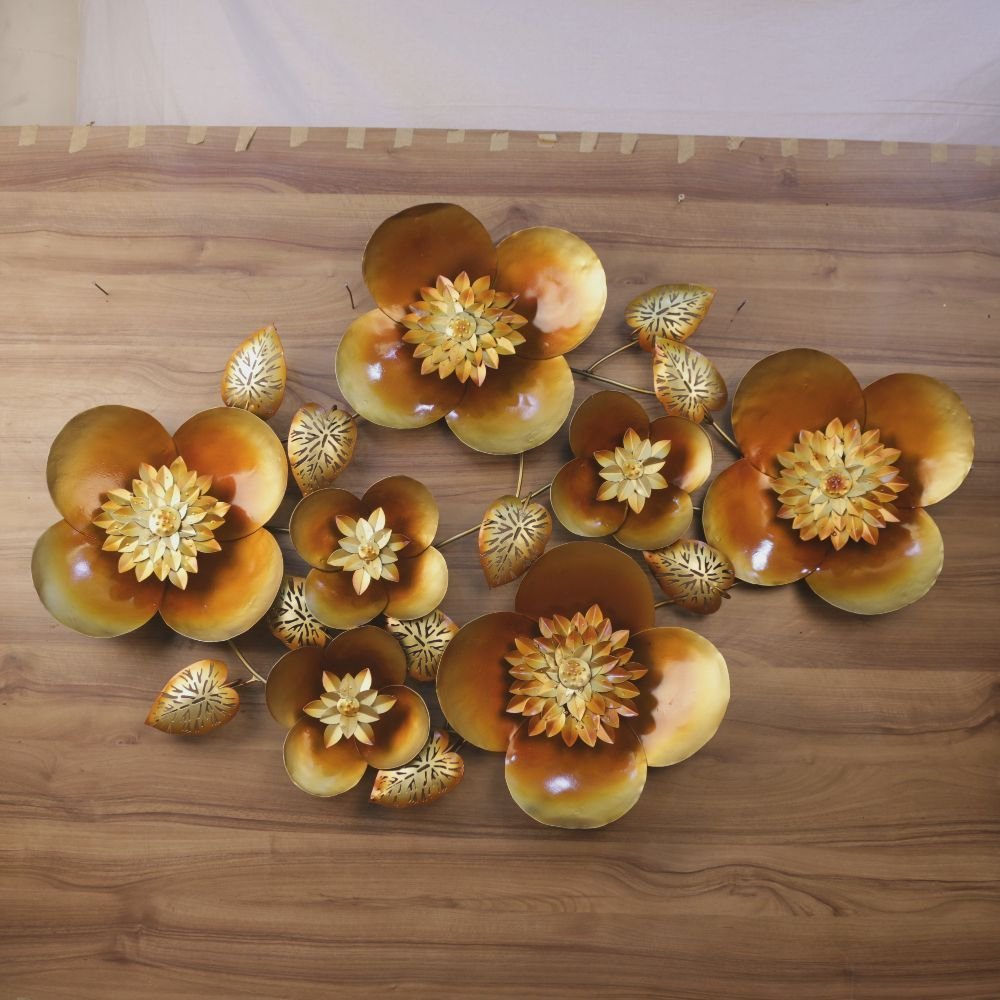 Metal Flower Wall Art - Image 2