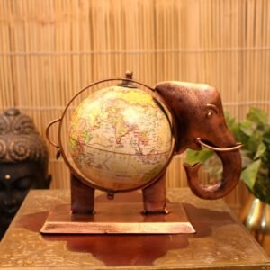 Elephant Globe Stand