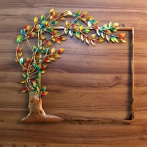 Iron Painted Wall Tree Farme
