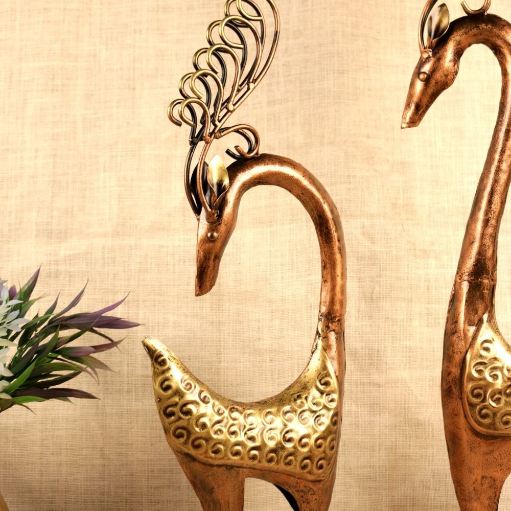 Iron Deer Sculptures - Image 2