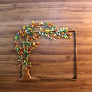 Iron Painted Wall Tree Farme
