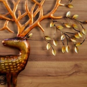 Iron Deer Wall Art